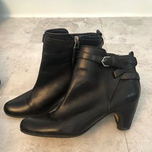 Sam Edelman black booties.